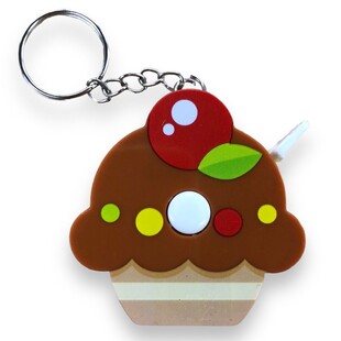 HOBİPOP - Figürlü Otomatik Mezura 1.5 Metre Cupcake HOBİPOP - Figürlü Otomatik Mezura 1.5 Metre Cupcake