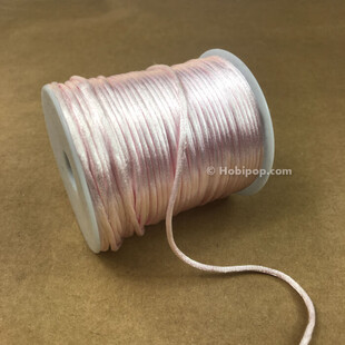 HOBİPOP - Floş İp (Sıçan Kuyruğu) Takı ve Emzik İpi Açık Pembe HOBİPOP - Floş İp (Sıçan Kuyruğu) Takı ve Emzik İpi Açık Pembe