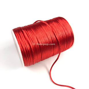 HOBİPOP - Floş İp (Sıçan Kuyruğu) Takı ve Emzik İpi Kırmızı HOBİPOP - Floş İp (Sıçan Kuyruğu) Takı ve Emzik İpi Kırmızı