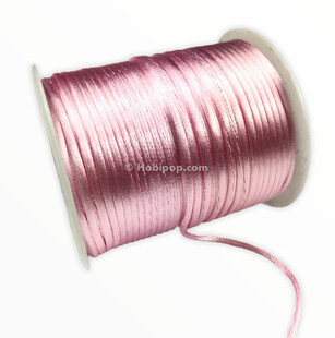HOBİPOP - Floş İp (Sıçan Kuyruğu) Takı ve Emzik İpi Pembe HOBİPOP - Floş İp (Sıçan Kuyruğu) Takı ve Emzik İpi Pembe