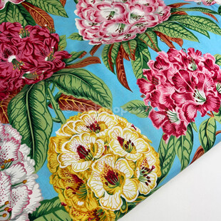 Free Spirit - Free Spirit Patchwork Kumaş Renkli Tropik Çiçekler Free Spirit - Free Spirit Patchwork Kumaş Renkli Tropik Çiçekler