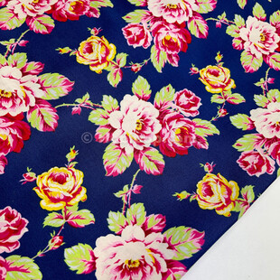 Free Spirit - Free Spirit Patchwork Kumaş Renkli Zarif Güller Free Spirit - Free Spirit Patchwork Kumaş Renkli Zarif Güller