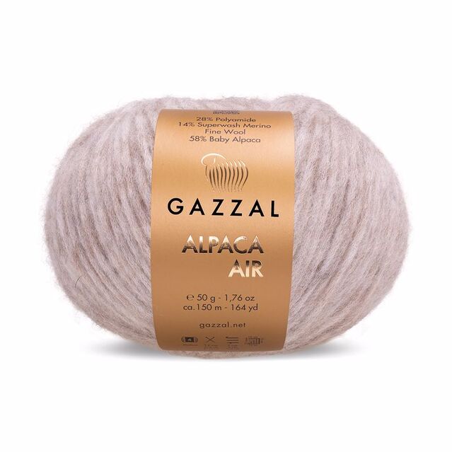 Gazzal Alpaca Air El Örgü İpi 72