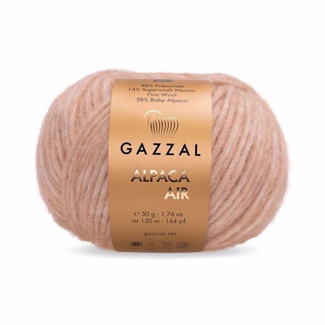 Gazzal Alpaca Air El Örgü İpi 75