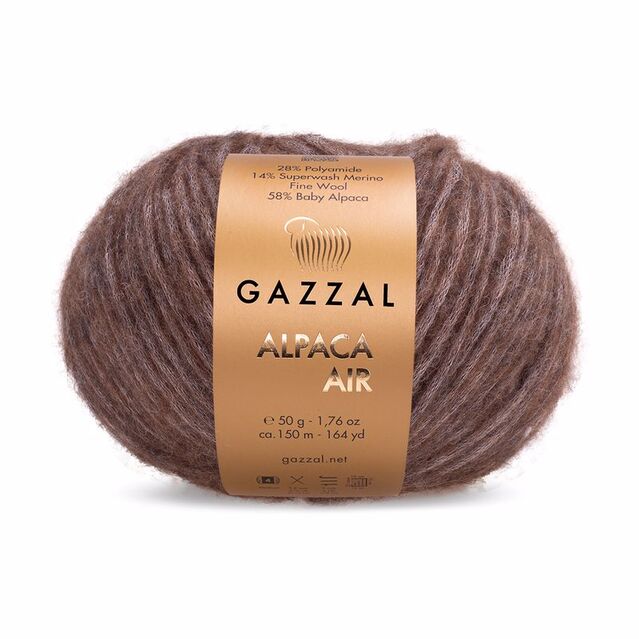 Gazzal Alpaca Air El Örgü İpi 77