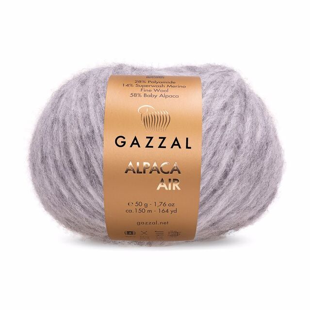 Gazzal Alpaca Air El Örgü İpi 79