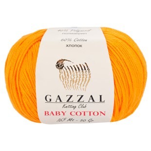 GAZZAL - Gazzal Baby Cotton Örgü İpi 3416 GAZZAL - Gazzal Baby Cotton Örgü İpi 3416