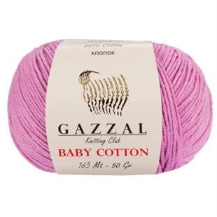 GAZZAL - Gazzal Baby Cotton Örgü İpi 3422 GAZZAL - Gazzal Baby Cotton Örgü İpi 3422