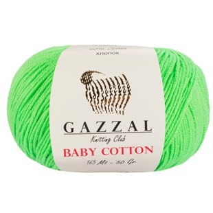 GAZZAL - Gazzal Baby Cotton Örgü İpi 3427 GAZZAL - Gazzal Baby Cotton Örgü İpi 3427