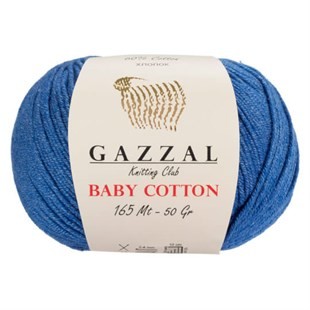 GAZZAL - Gazzal Baby Cotton Örgü İpi 3431 GAZZAL - Gazzal Baby Cotton Örgü İpi 3431