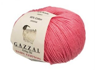 GAZZAL - Gazzal Baby Cotton Örgü İpi 3435 GAZZAL - Gazzal Baby Cotton Örgü İpi 3435