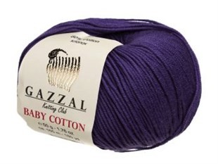 GAZZAL - Gazzal Baby Cotton Örgü İpi 3440 GAZZAL - Gazzal Baby Cotton Örgü İpi 3440