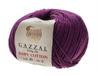 GAZZAL - Gazzal Baby Cotton Örgü İpi 3441 GAZZAL - Gazzal Baby Cotton Örgü İpi 3441