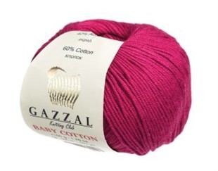 GAZZAL - Gazzal Baby Cotton Örgü İpi 3442 GAZZAL - Gazzal Baby Cotton Örgü İpi 3442