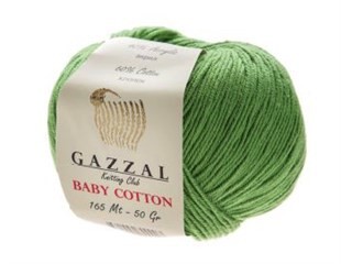 GAZZAL - Gazzal Baby Cotton Örgü İpi 3448 GAZZAL - Gazzal Baby Cotton Örgü İpi 3448