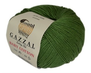 GAZZAL - Gazzal Baby Cotton Örgü İpi 3449 GAZZAL - Gazzal Baby Cotton Örgü İpi 3449