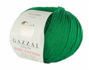GAZZAL - Gazzal Baby Cotton Örgü İpi 3456 GAZZAL - Gazzal Baby Cotton Örgü İpi 3456