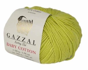 GAZZAL - Gazzal Baby Cotton Örgü İpi 3457 GAZZAL - Gazzal Baby Cotton Örgü İpi 3457