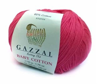 GAZZAL - Gazzal Baby Cotton Örgü İpi 3458 GAZZAL - Gazzal Baby Cotton Örgü İpi 3458