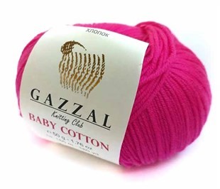 GAZZAL - Gazzal Baby Cotton Örgü İpi 3461 GAZZAL - Gazzal Baby Cotton Örgü İpi 3461