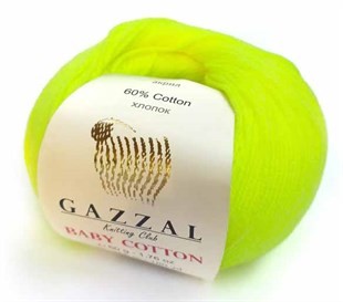 GAZZAL - Gazzal Baby Cotton Örgü İpi 3462 GAZZAL - Gazzal Baby Cotton Örgü İpi 3462