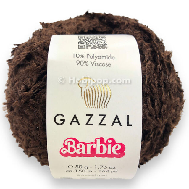 Gazzal Barbie El Örgü İpliği 10709 Acı kahve