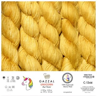 Gazzal Unicorn Oil Yellow 1344 - Thumbnail