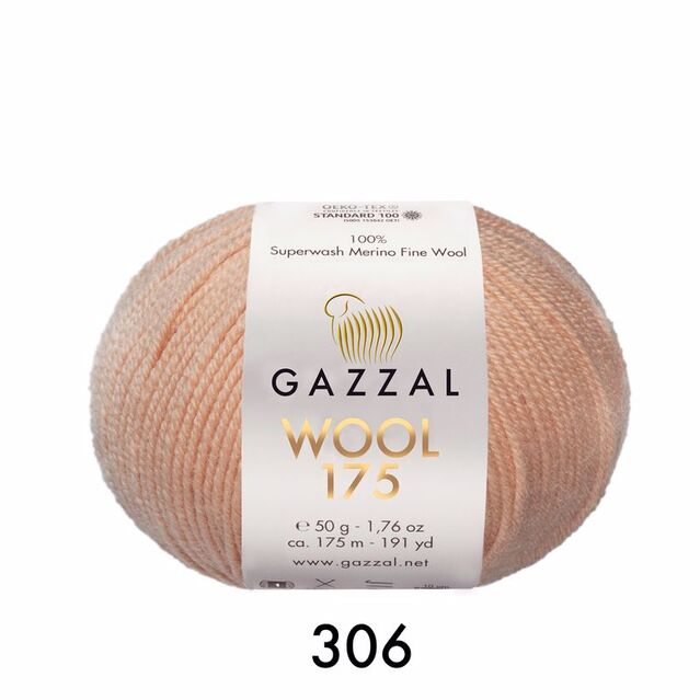 Gazzal Wool 175 El Örgü İpi 306