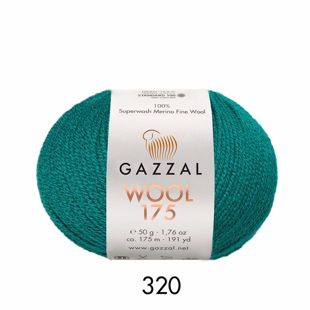 Gazzal Wool 175 El Örgü İpi 320