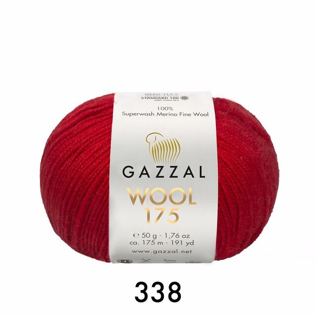 Gazzal Wool 175 El Örgü İpi 338