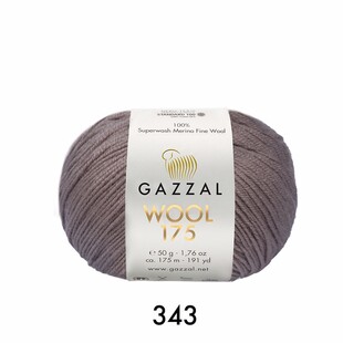 Gazzal Wool 175 El Örgü İpi 343 - Thumbnail