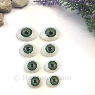 Gerçekçi Amigurumi Bebek Gözü Yeşil 2.4 cm - Thumbnail