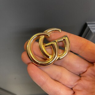 HOBİPOP - Gucci Çanta Süsü Altın Renk