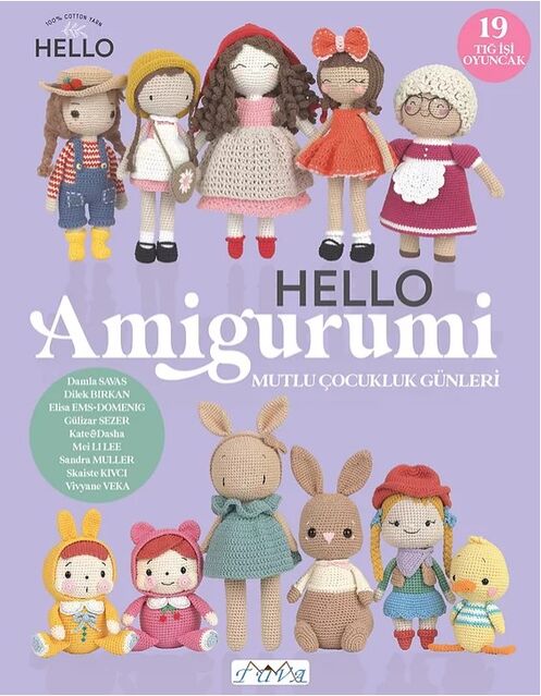 Hello Amigurumi Mutlu Çocukluk Günleri