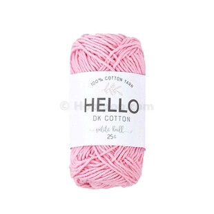 HELLO - Hello DK Pamuk İpliği 25 Gram Mini Yumak No: 102 HELLO - Hello DK Pamuk İpliği 25 Gram Mini Yumak No: 102