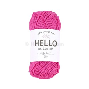 HELLO - Hello DK Pamuk İpliği 25 Gram Mini Yumak No: 104 HELLO - Hello DK Pamuk İpliği 25 Gram Mini Yumak No: 104
