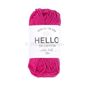 HELLO - Hello DK Pamuk İpliği 25 Gram Mini Yumak No: 105 HELLO - Hello DK Pamuk İpliği 25 Gram Mini Yumak No: 105