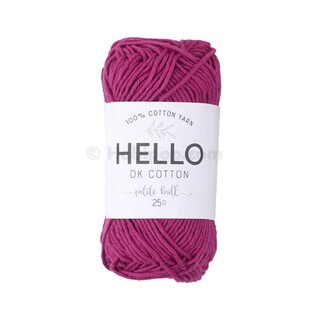 HELLO - Hello DK Pamuk İpliği 25 Gram Mini Yumak No: 106 HELLO - Hello DK Pamuk İpliği 25 Gram Mini Yumak No: 106