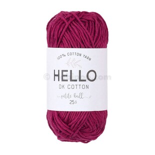HELLO - Hello DK Pamuk İpliği 25 Gram Mini Yumak No: 107 HELLO - Hello DK Pamuk İpliği 25 Gram Mini Yumak No: 107