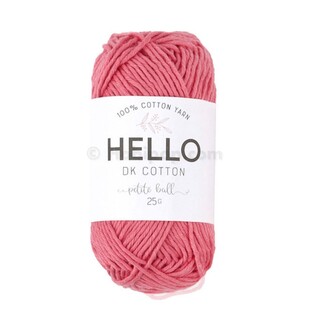 HELLO - Hello DK Pamuk İpliği 25 Gram Mini Yumak No: 111 HELLO - Hello DK Pamuk İpliği 25 Gram Mini Yumak No: 111