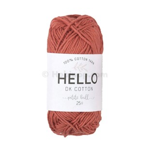 HELLO - Hello DK Pamuk İpliği 25 Gram Mini Yumak No: 117 HELLO - Hello DK Pamuk İpliği 25 Gram Mini Yumak No: 117