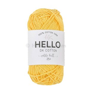 HELLO - Hello DK Pamuk İpliği 25 Gram Mini Yumak No: 123 HELLO - Hello DK Pamuk İpliği 25 Gram Mini Yumak No: 123