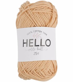 HELLO - Hello DK Pamuk İpliği 25 Gram Mini Yumak No: 165 HELLO - Hello DK Pamuk İpliği 25 Gram Mini Yumak No: 165