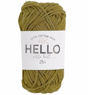 HELLO - Hello DK Pamuk İpliği 25 Gram Mini Yumak No: 170 HELLO - Hello DK Pamuk İpliği 25 Gram Mini Yumak No: 170