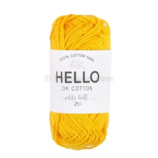 HELLO - Hello DK Pamuk İpliği 25 Gram Mini Yumak No: 120 HELLO - Hello DK Pamuk İpliği 25 Gram Mini Yumak No: 120
