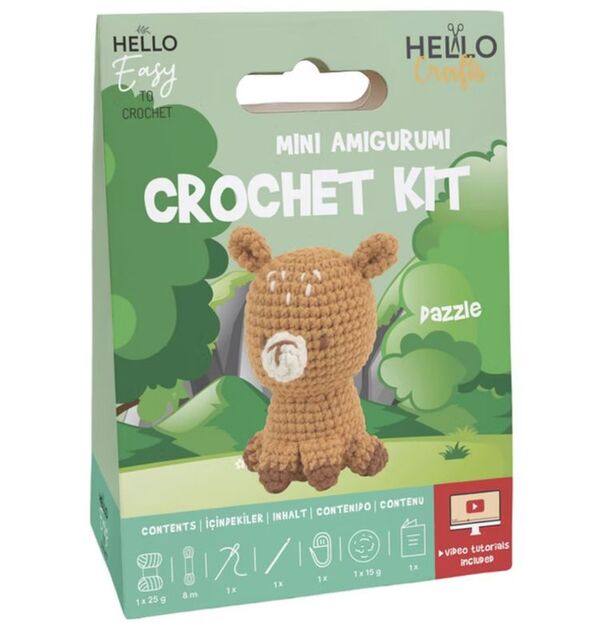 Hello Mini Amigurumi Kiti Dazzle HC108