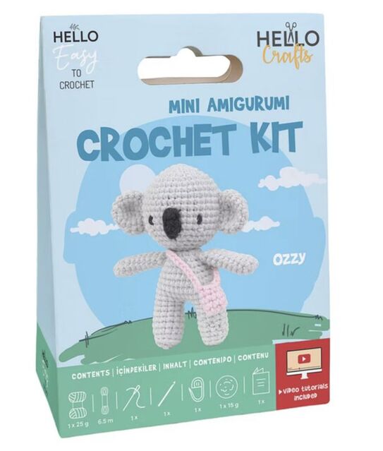Hello Mini Amigurumi Kiti Ozzy HC129