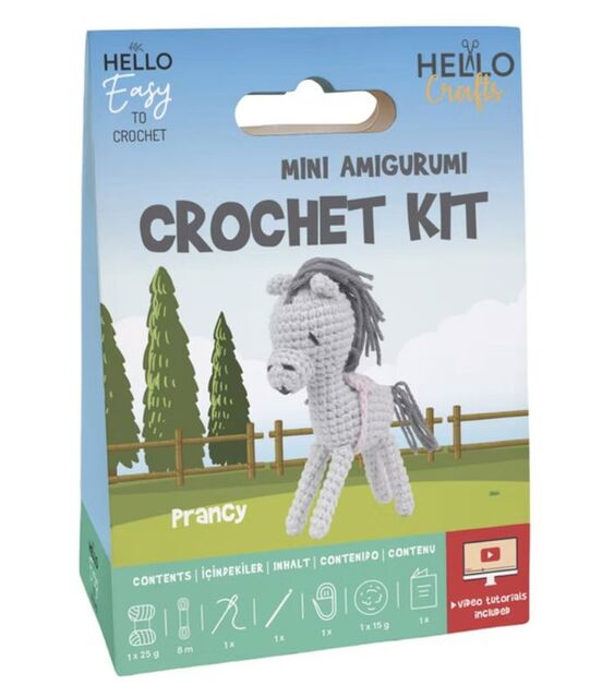 Hello Mini Amigurumi Kiti Prancy HC126