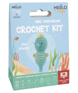 TUVA - Hello Mini Amigurumi Kiti Sea Sparkle HC101