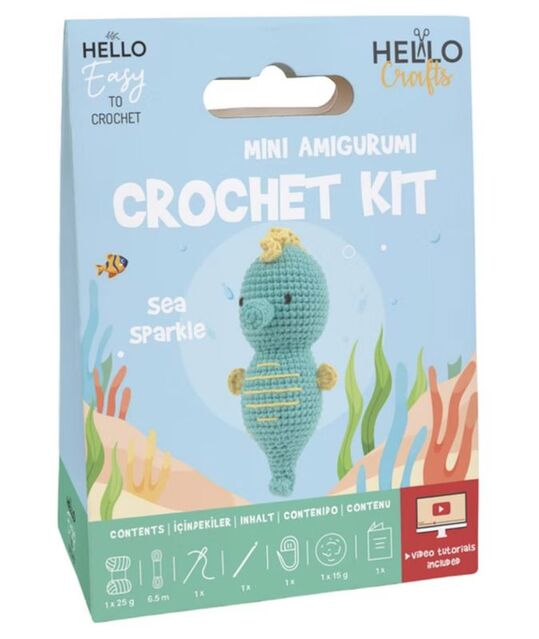 Hello Mini Amigurumi Kiti Sea Sparkle HC101